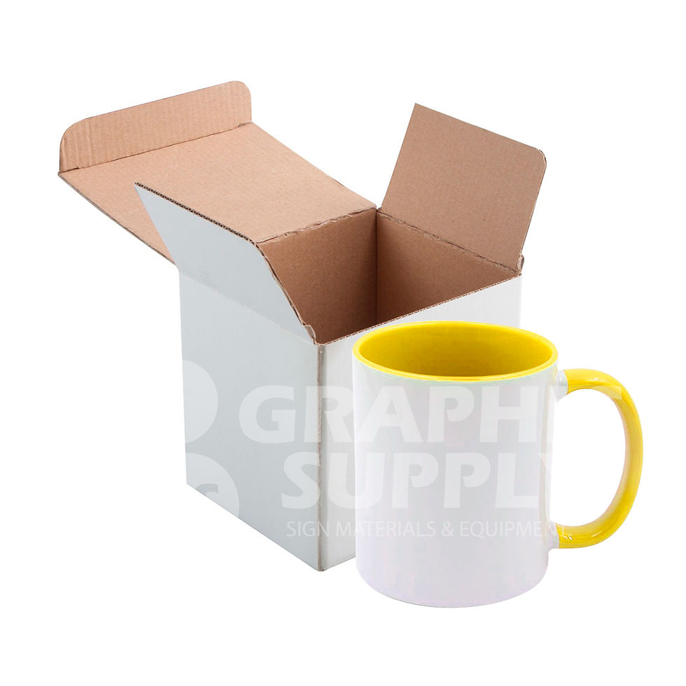 Miniatura: TAZA INTERIOR Y ASA DE COLORES 11OZ SUBLIMABLE CON CAJA