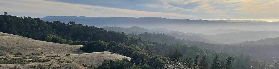 Panoramic view from Russian Ridge