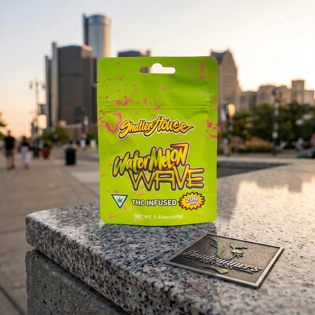 Shatter House Gummies 200mg (Watermelon Wave)