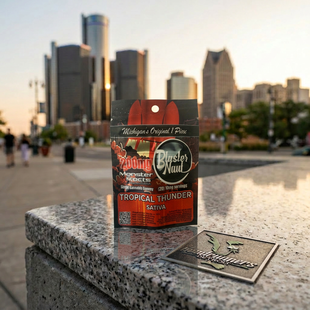 Monster Xtracts 200mg Gummies (Sativa)