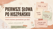 Pierwsze słowa po hiszpańsku