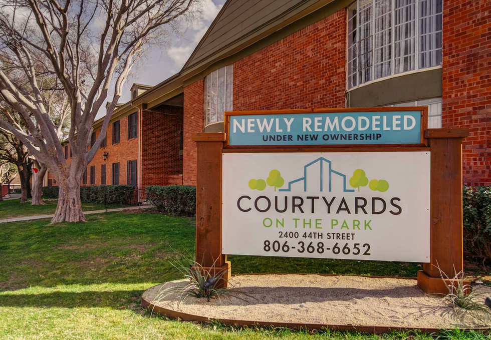 Lubbock Apartments Courtyards on the Park