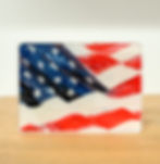 Thumbnail: American Flag Closeup - Magnet