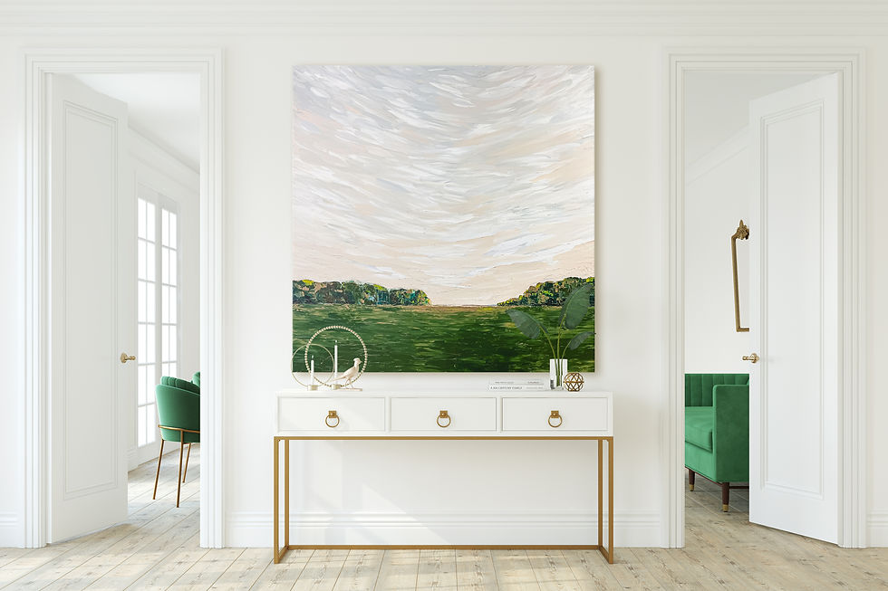 Thumbnail: 48x48" Wondering Green, No.1