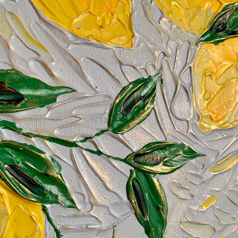 Thumbnail: 9 x 12” Lemon Branch study, no.1 - Framed