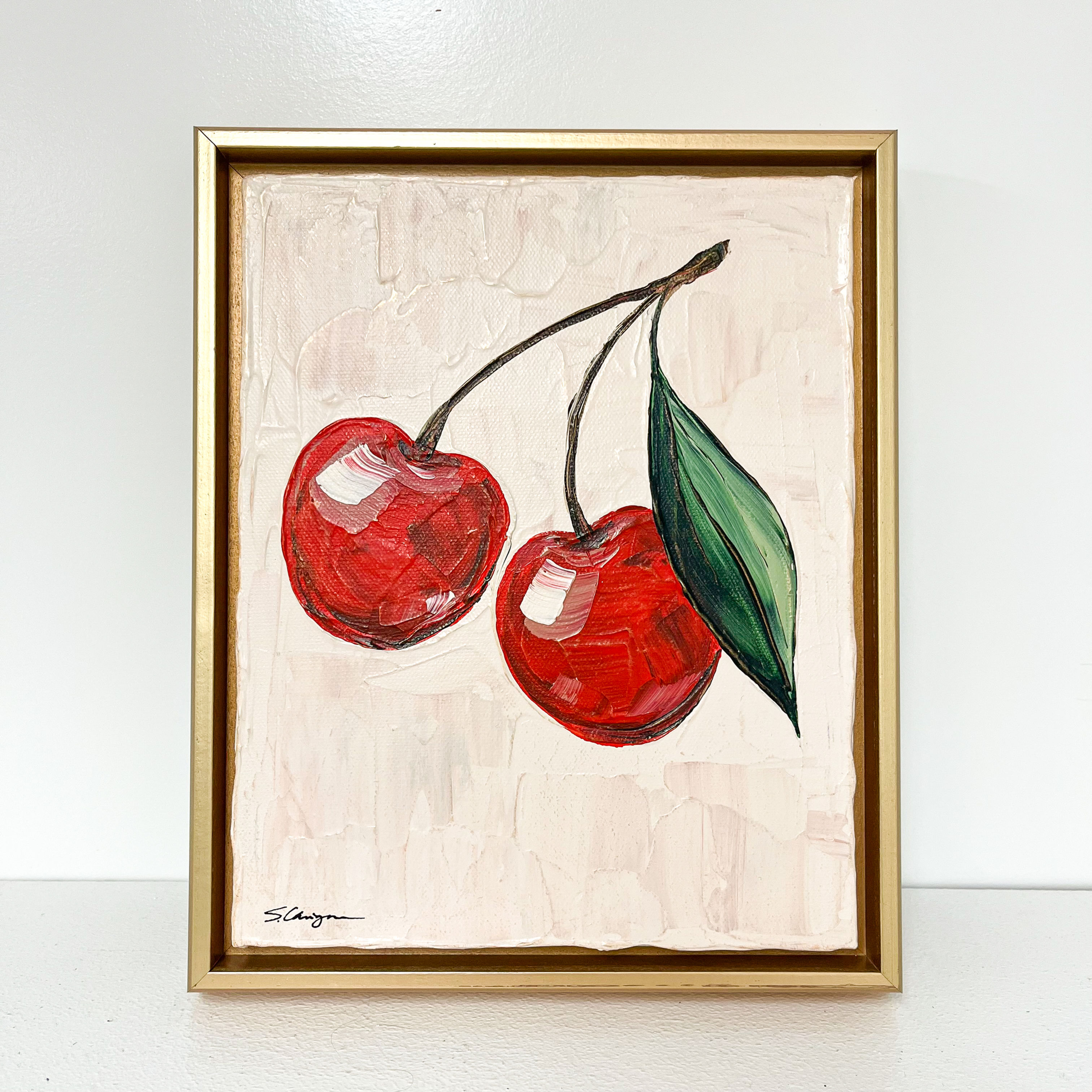 8x10" - Cherries, No.2 - Framed