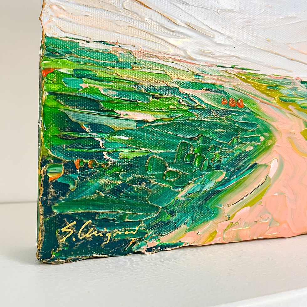 Thumbnail: 12x12" - Spring Landscape, No.2