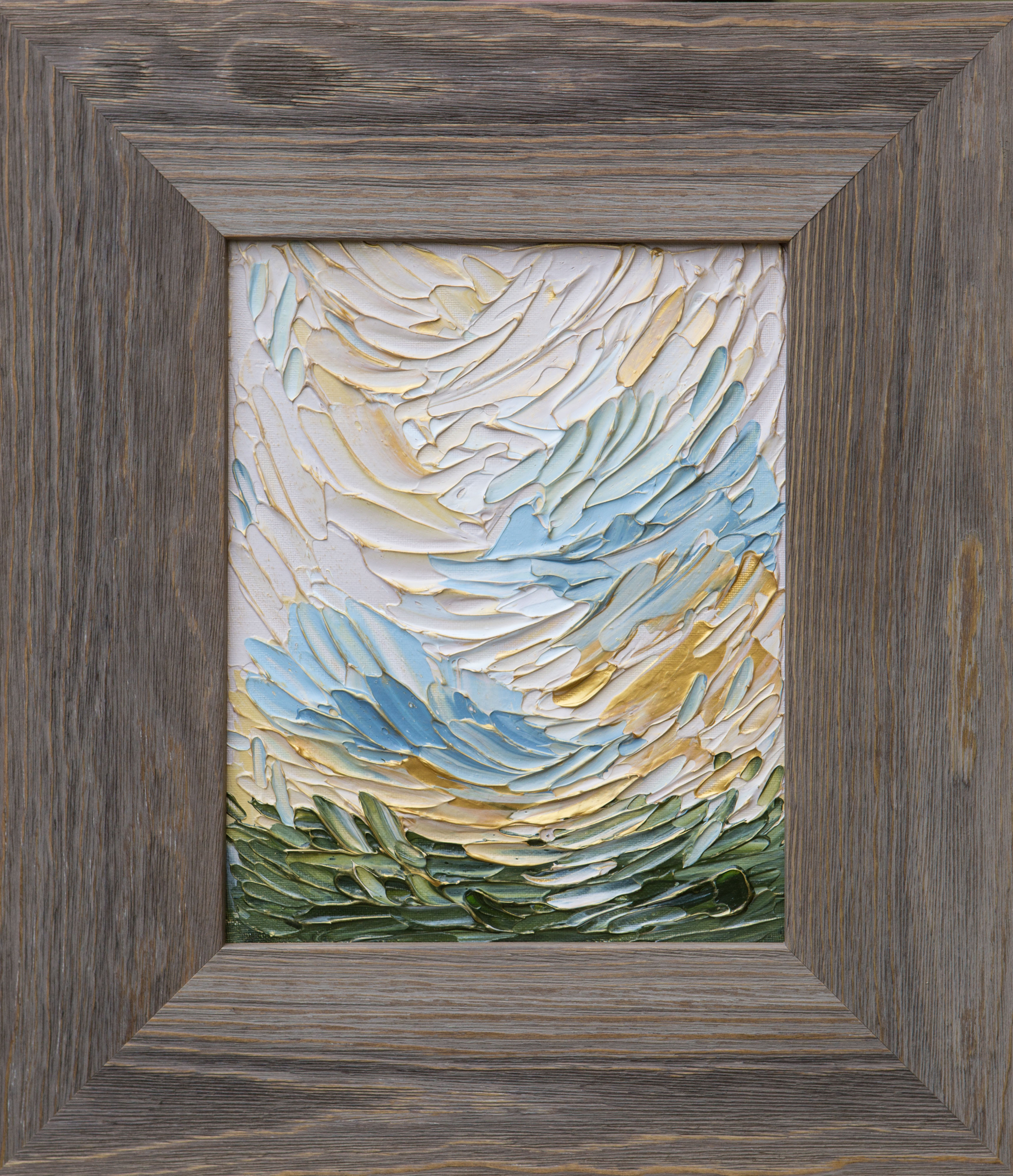 8x10" Chasing Clouds, No.4 - Framed