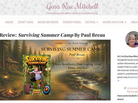Gina Rae Mitchell: 5-Star Review for Surviving Summer Camp!