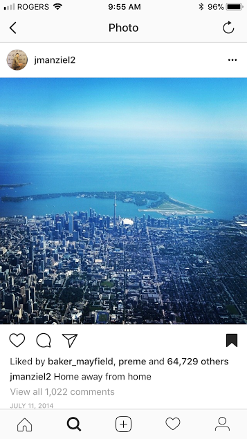 Manziel's home