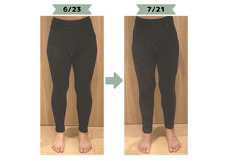 下半身引き締めのお客様(途中経過)