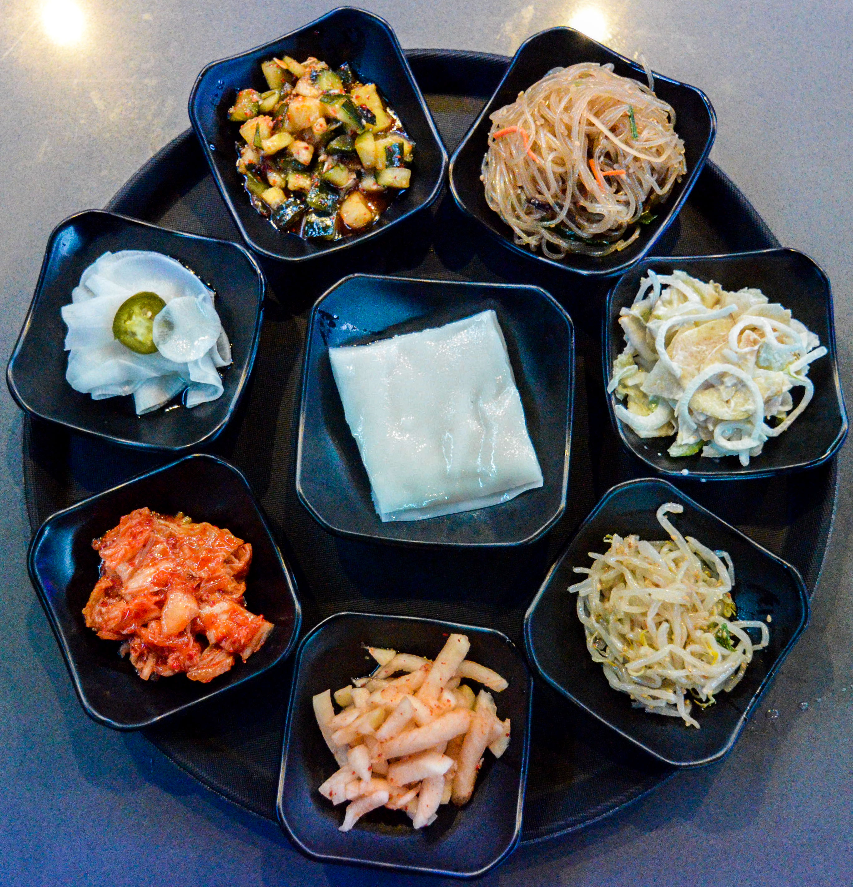 Arranged Food and Objects