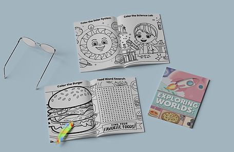 Exploring Worlds Science, Nature, and Fun Coloring Adventures