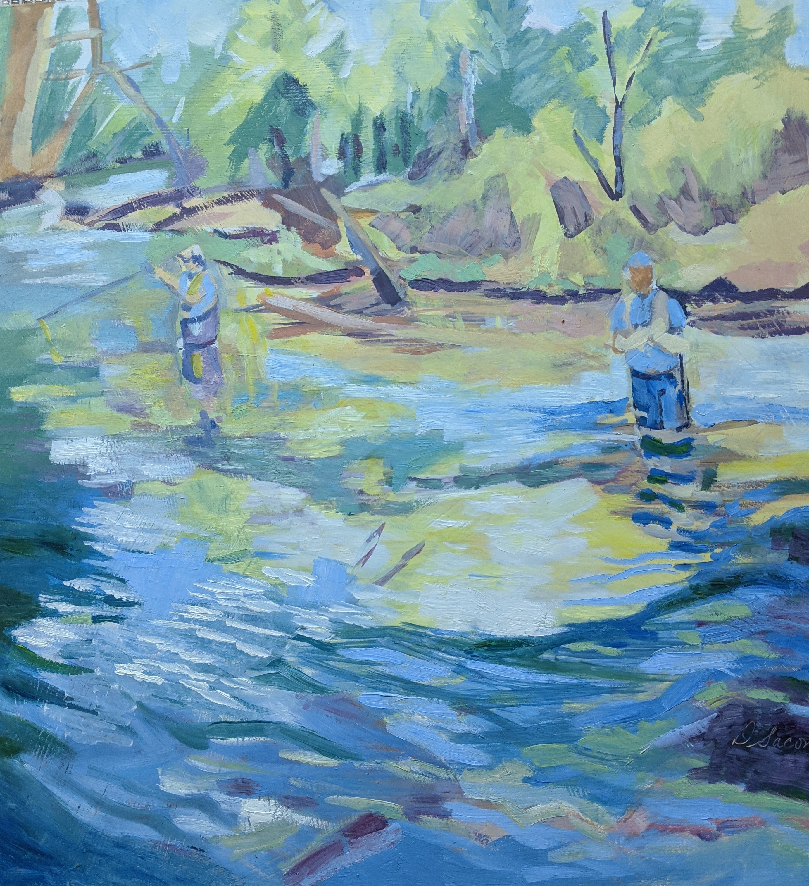 Fly fishing, Swift River