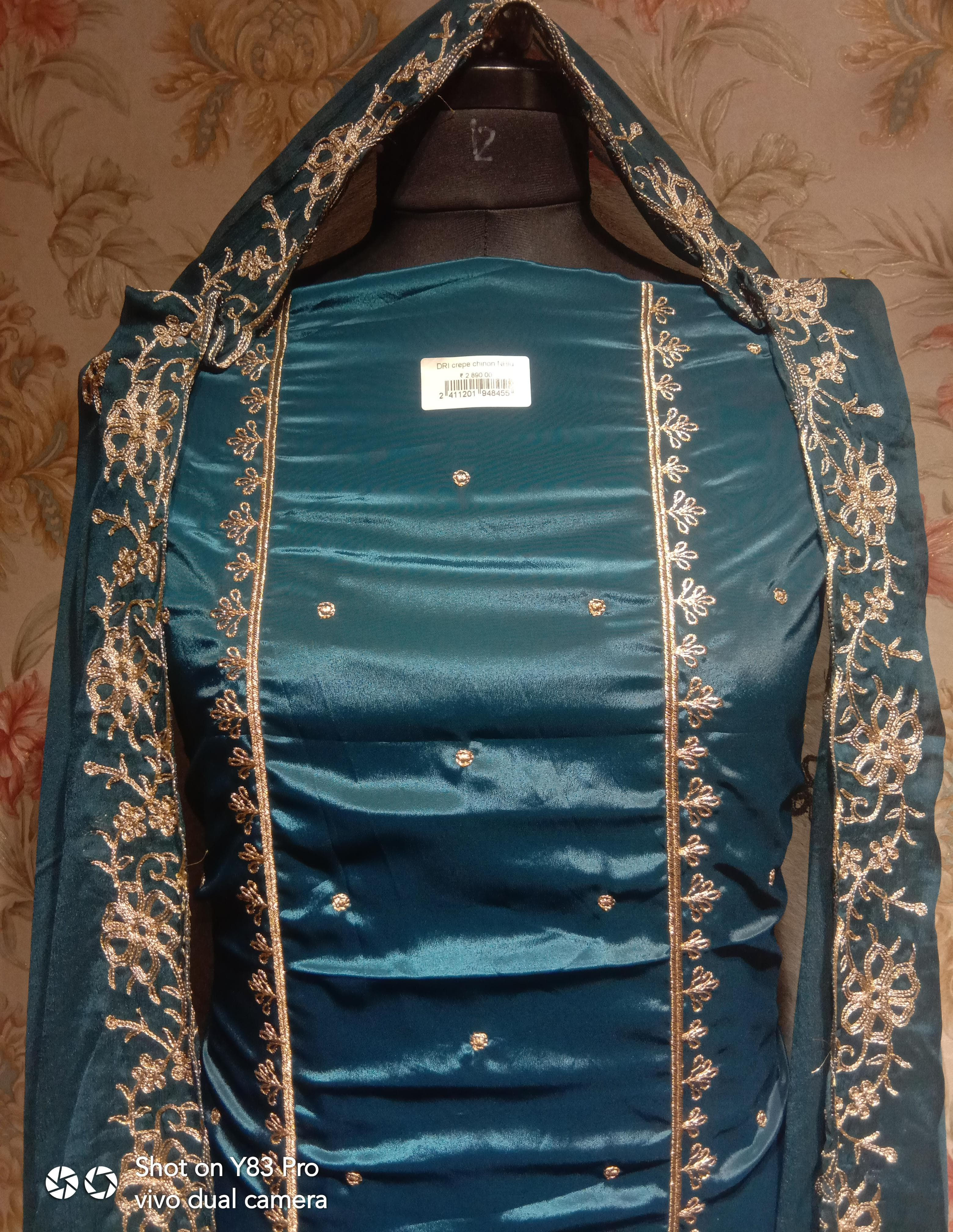 crepe chinon dup (blue/purple)