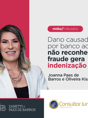 Dano causado por banco ao não reconhecer fraude gera indenização