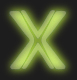 Phosphorescent stitching element