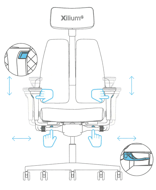 XiliumG-XD_Armrest_Adjustment