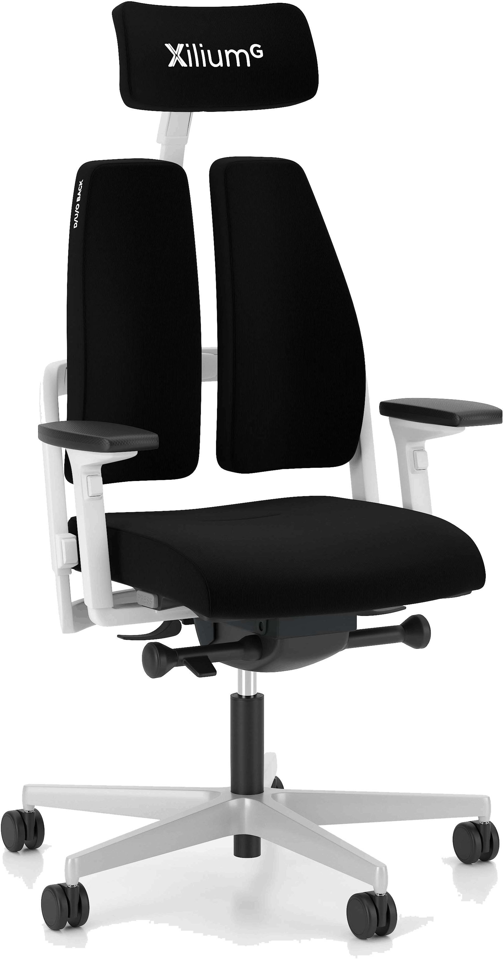 Xilium_G_Gaming_Chair_In_Black_&_White_finish