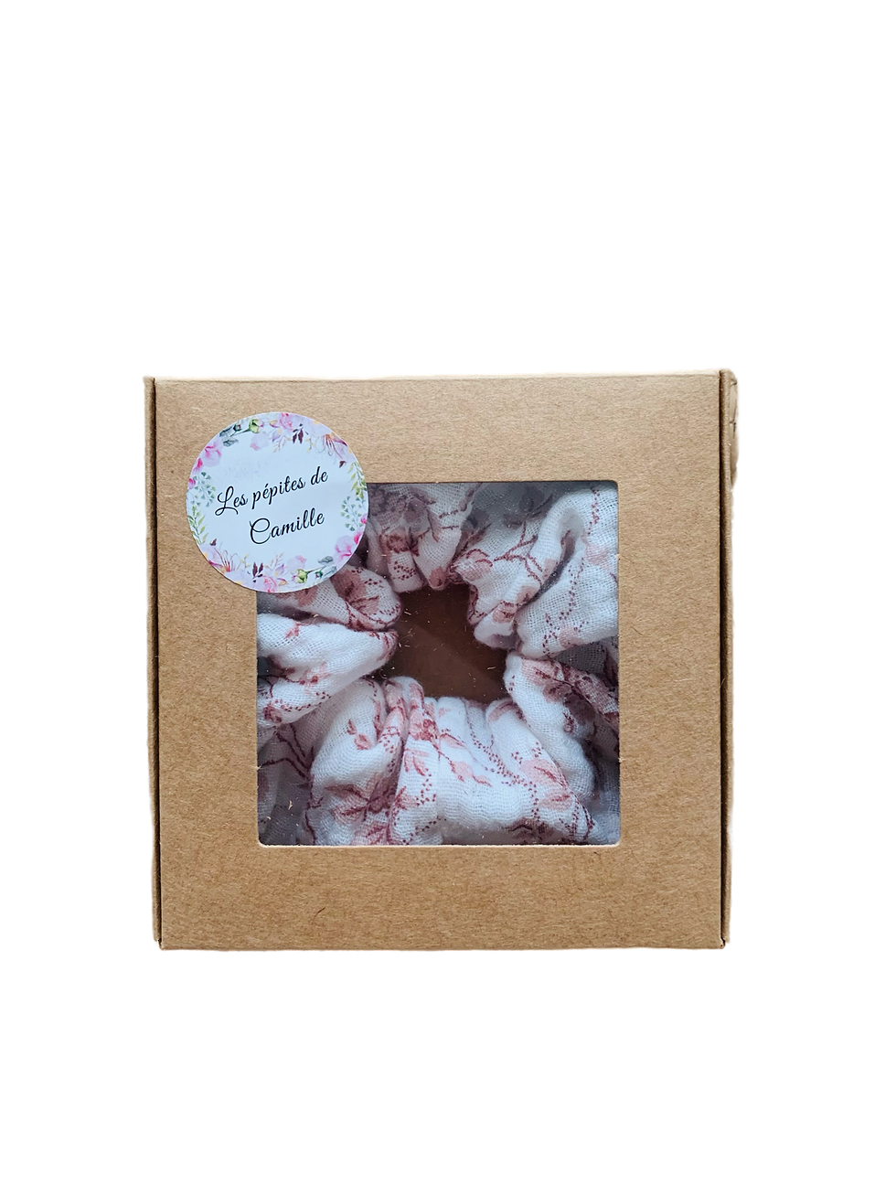 Miniature : Chouchou double gaze de coton