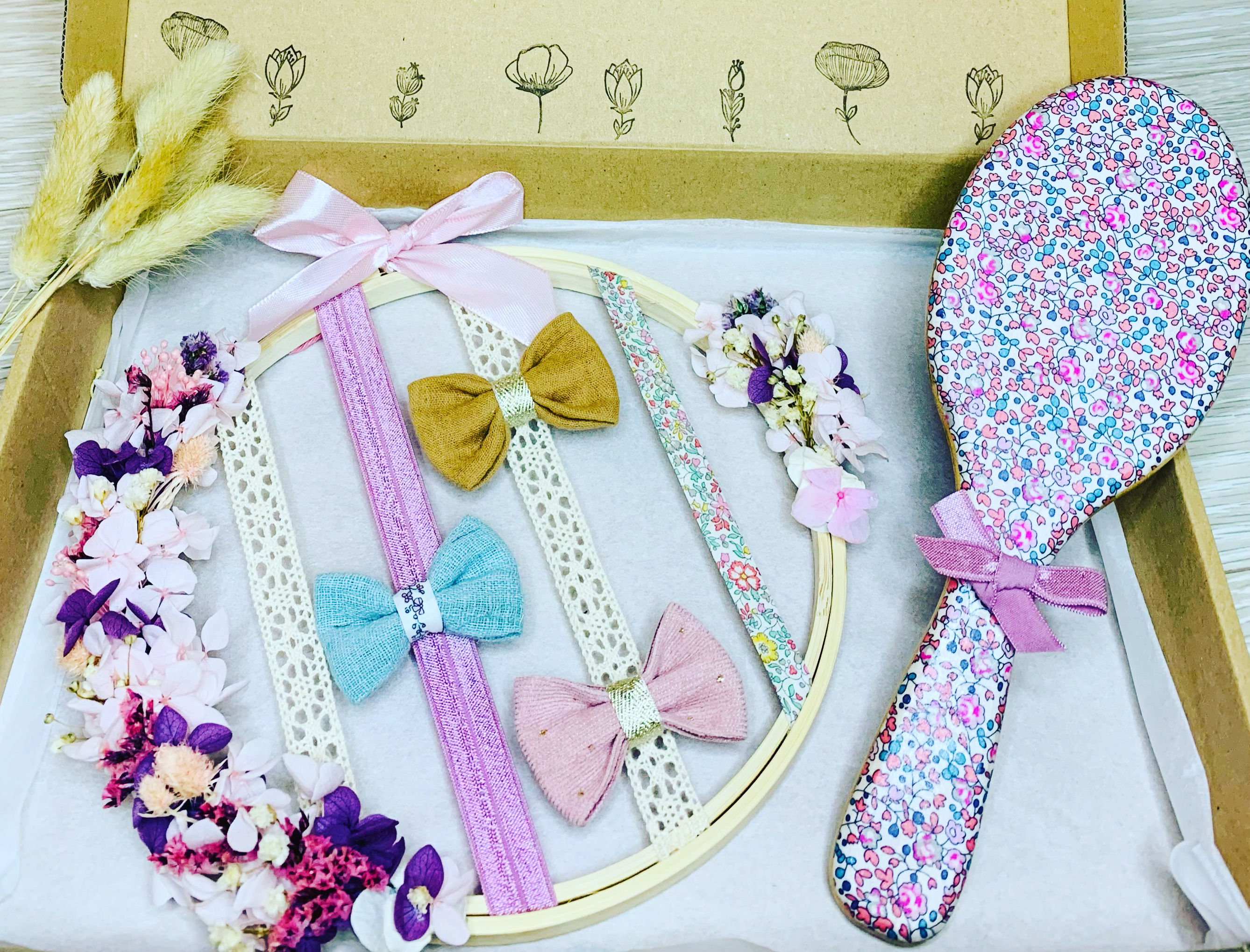 Box petite fille liberty