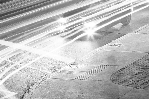 Noir et blanc trafic