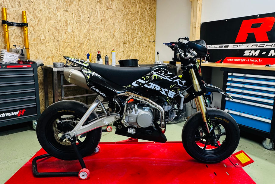PITBIKE IMR CORSE 140 RR SM SUPERMOTARD YCF RS FACTORY