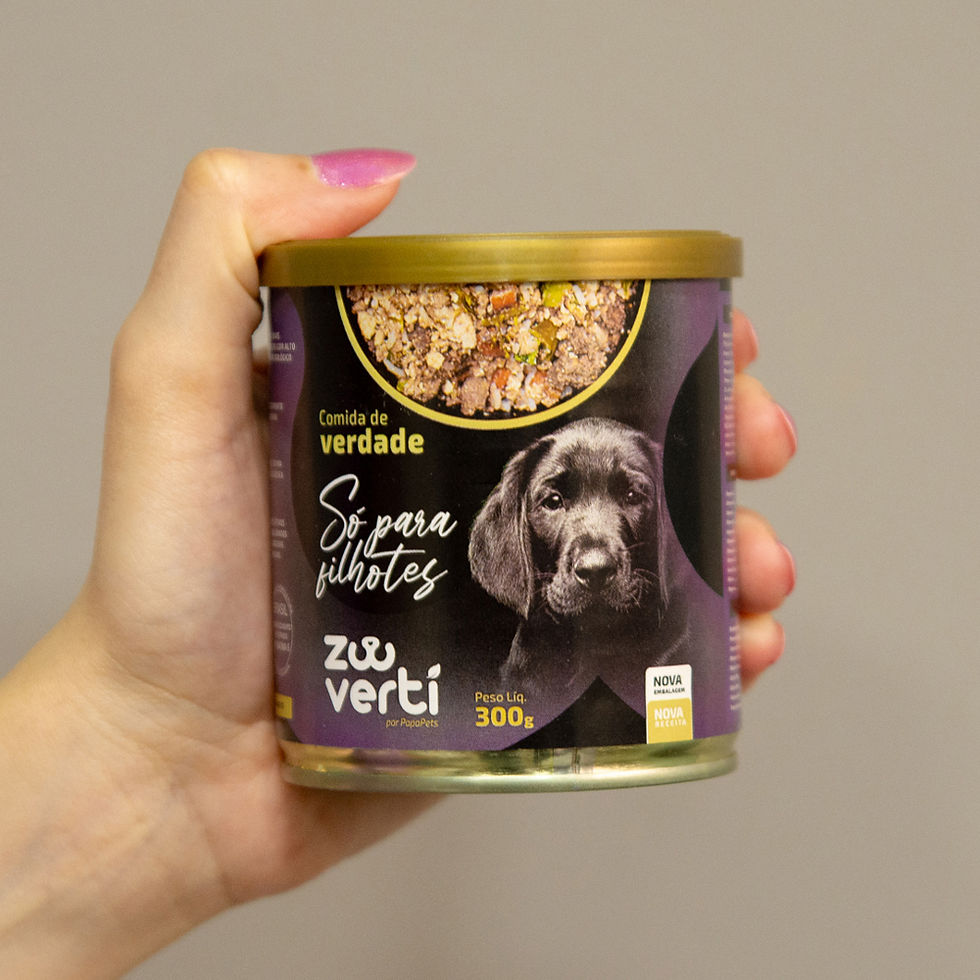 Miniatura: ALIMENTO NATURAL ZOOVERTI VERSÃO SÓ PARA FILHOTES 300g