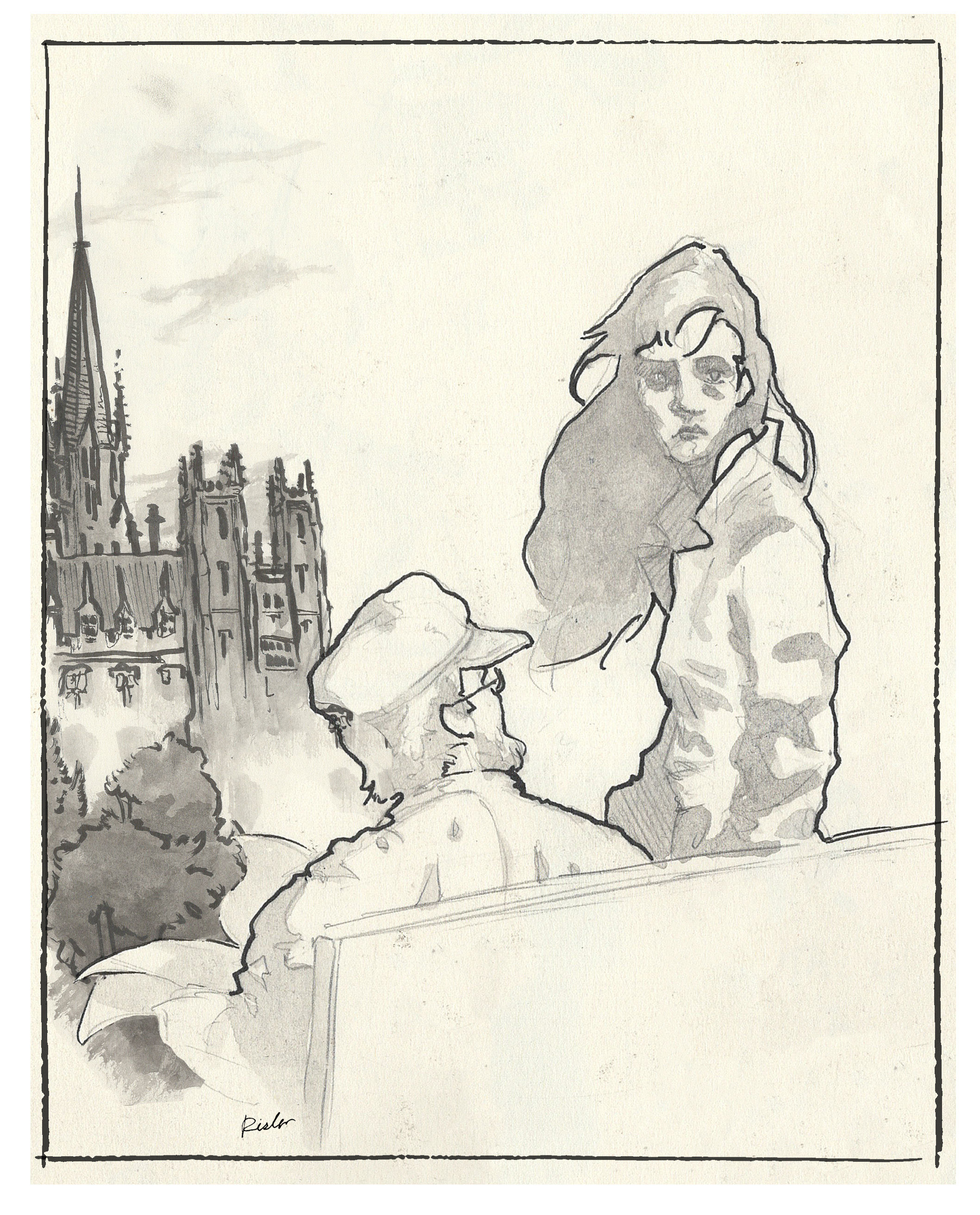 Edinburgh Sketch (Digital Download)