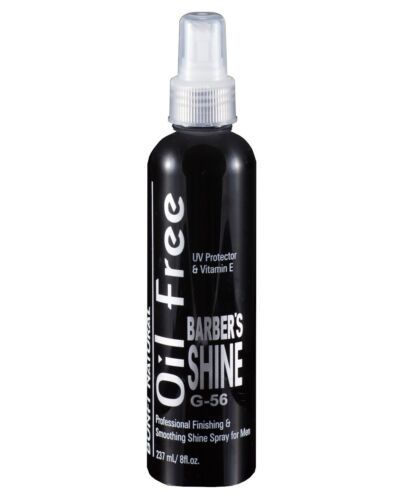 Bonfi Natural Oil Free Barber's Shine Finishing Spray - 8 fl Oz
