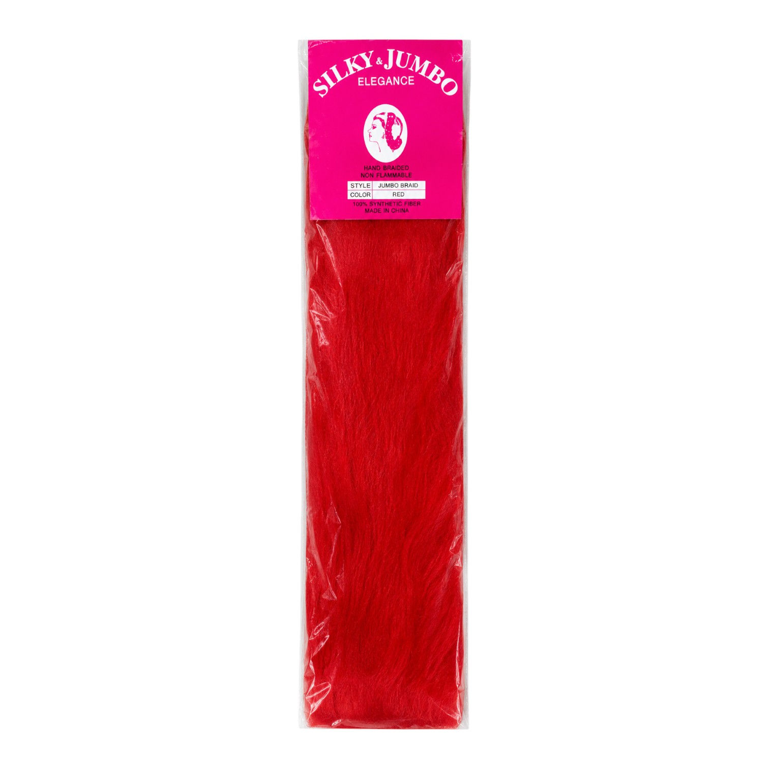 Silky & Jumbo Elegance Jumbo Braid – Red