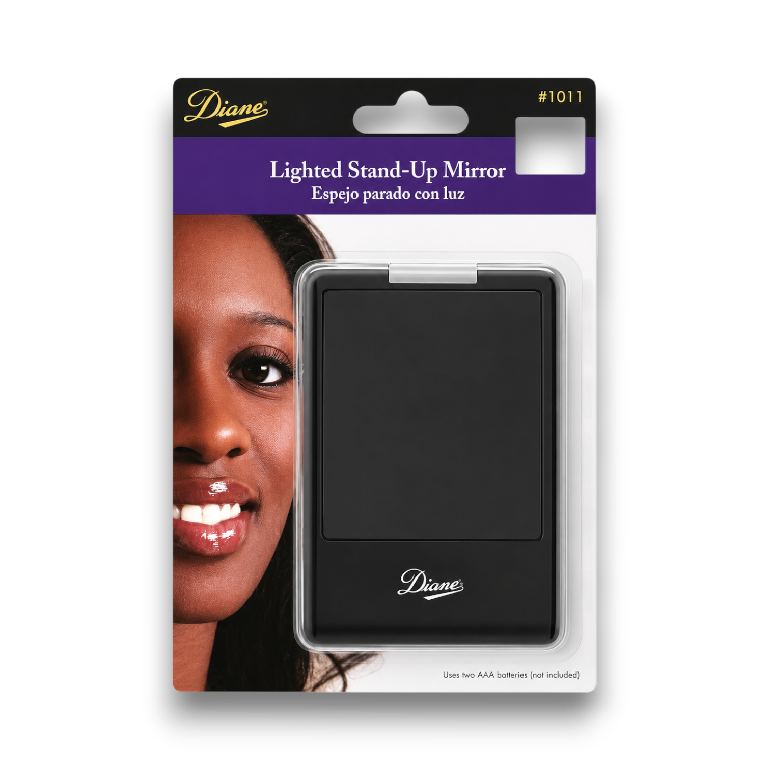 Diane Lighted Stand-Up Mirror (#1011)