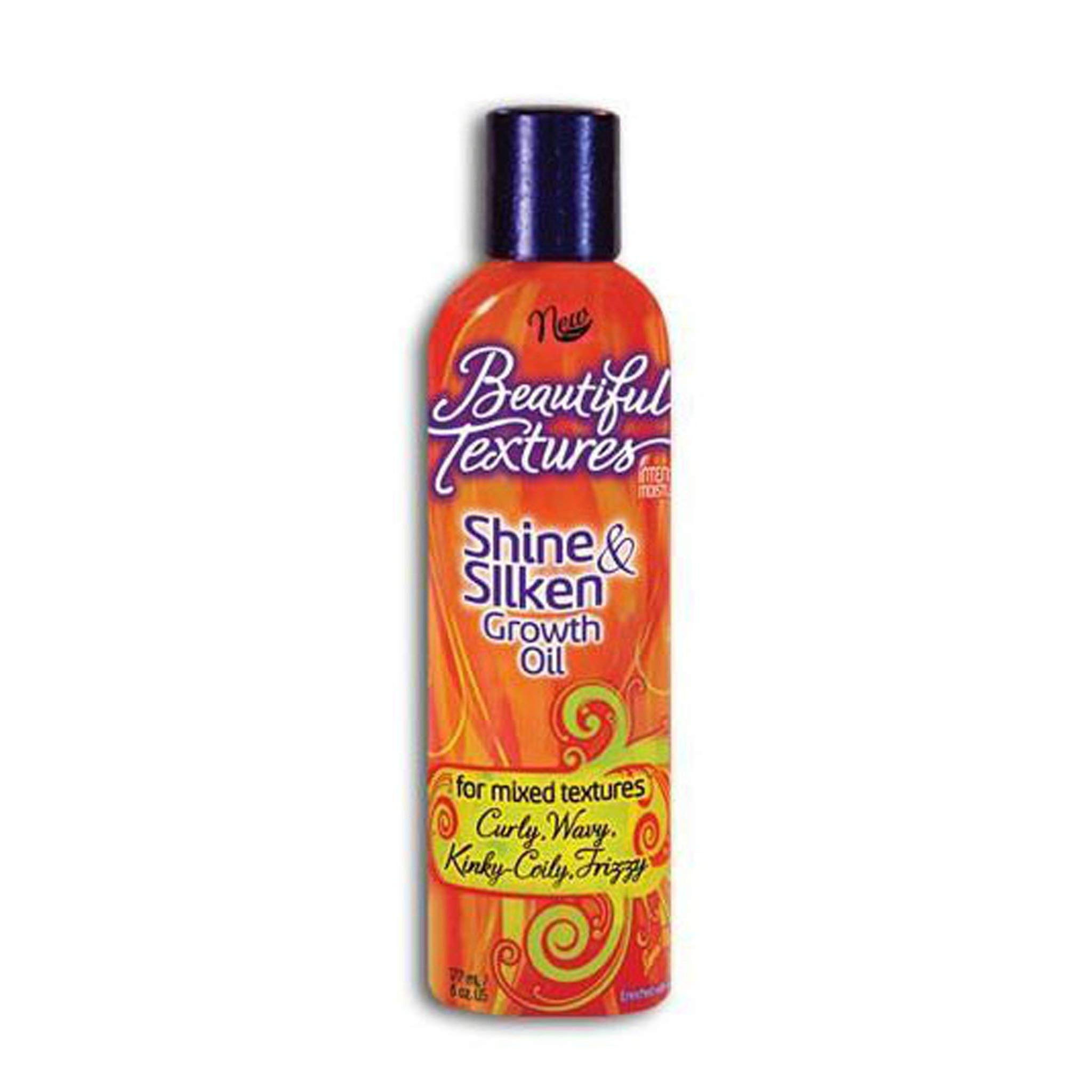 Beautiful Textures Shine and Silken Growth Oil, 6 oz.