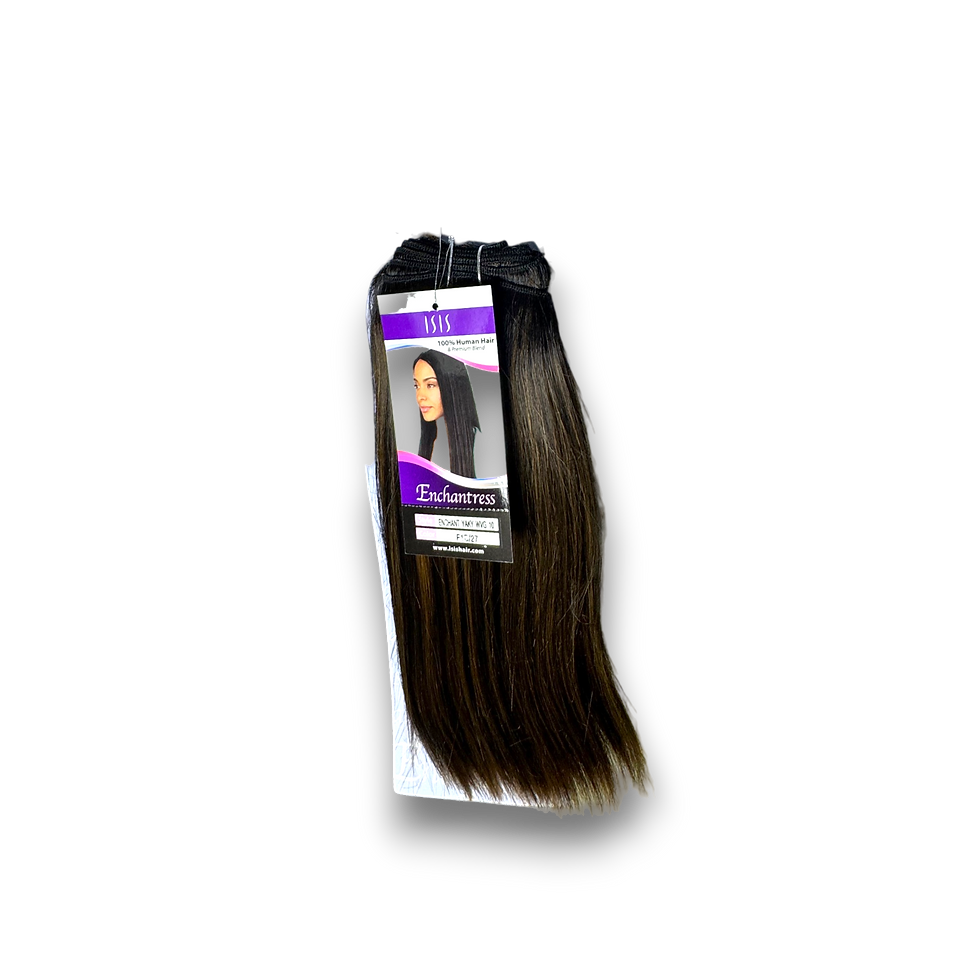 Thumbnail: ISIS Enchantress Hair Yaky Weave 8" Human Hair and Premium Blend, Color F1B/27