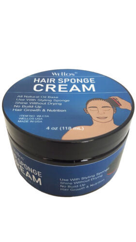 Wellos Hair Sponge Cream, 4 oz.