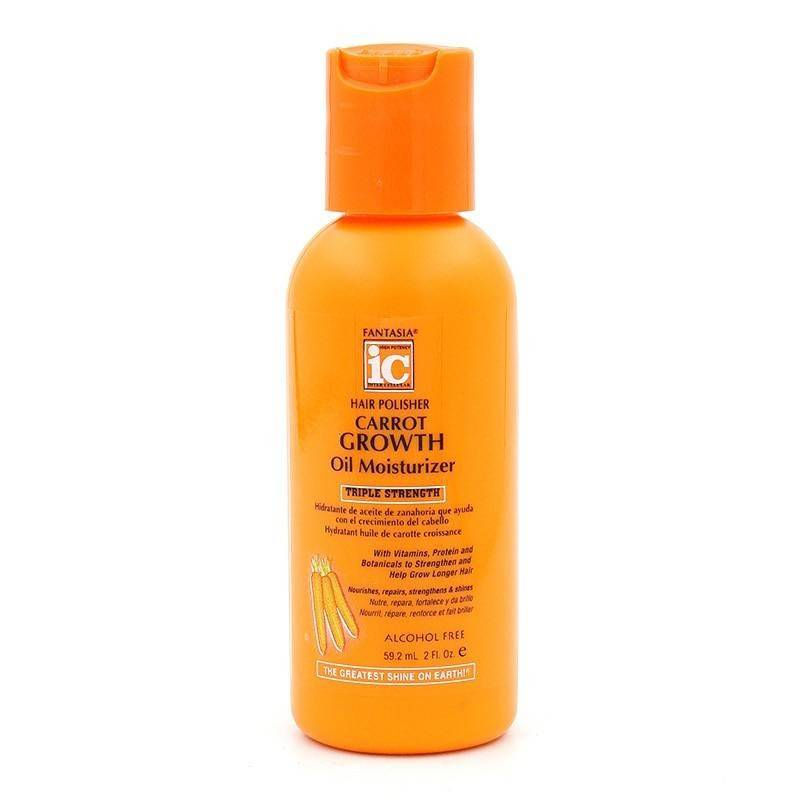 Fantasia IC Hair Polisher Carrot Growth Oil Moisturizer, 2 fl. oz.