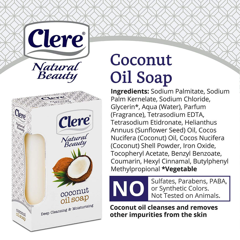 Thumbnail: Clere Natural Beauty Soap, 150 g