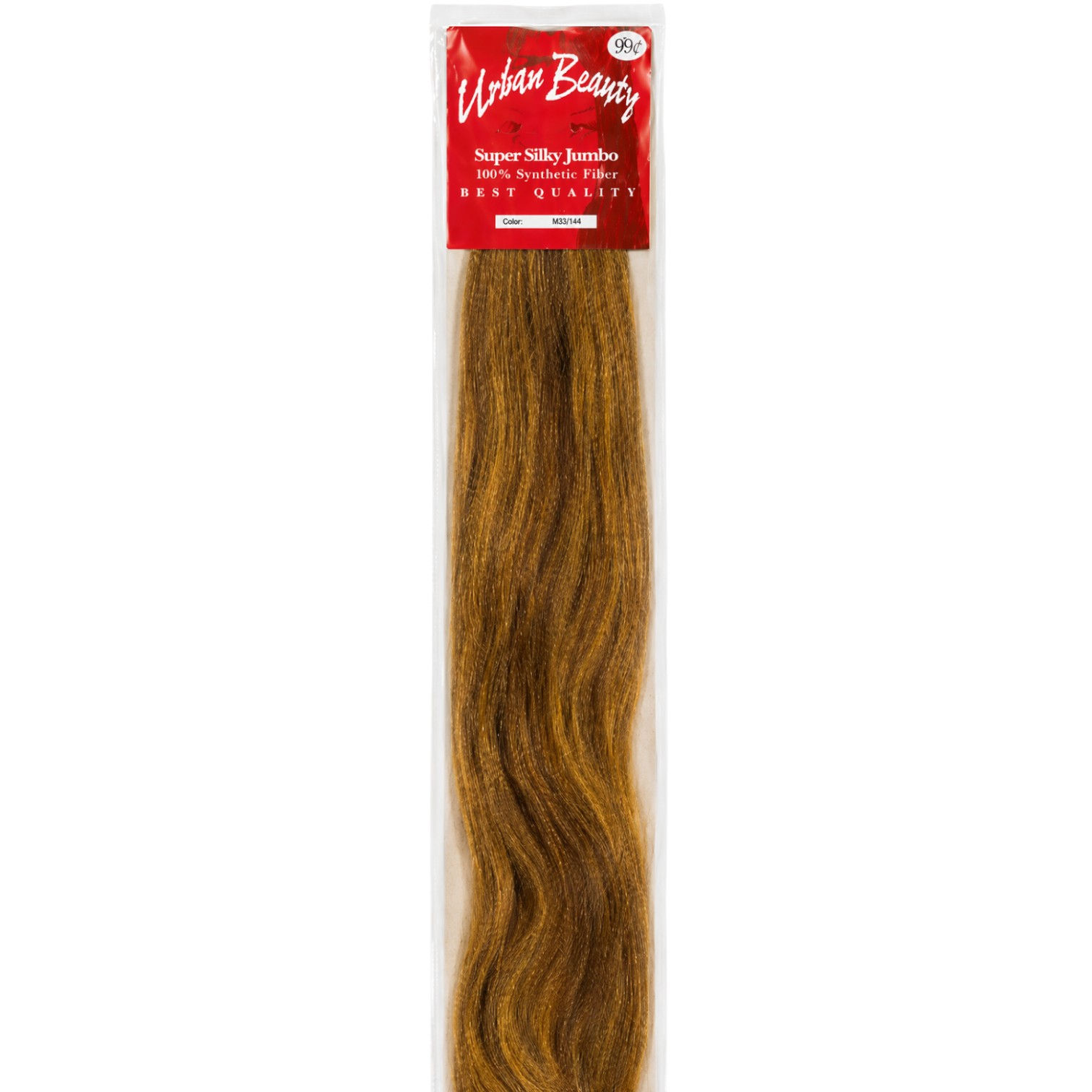 Urban Beauty Super Silky Jumbo Synthetic Braiding Hair – Color M33/144