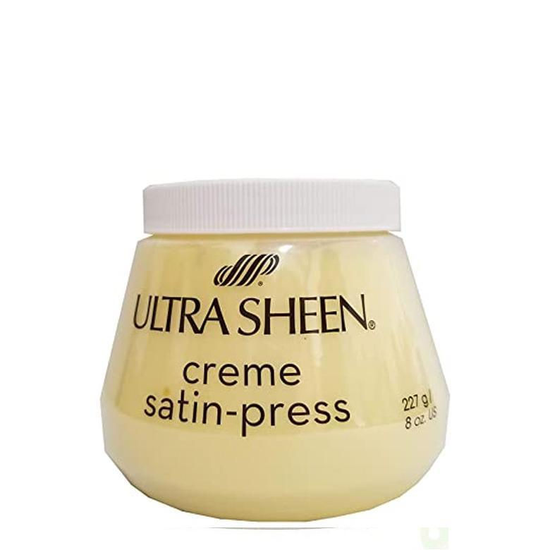 Ultra Sheen Creme Satin-Press, 8 oz.