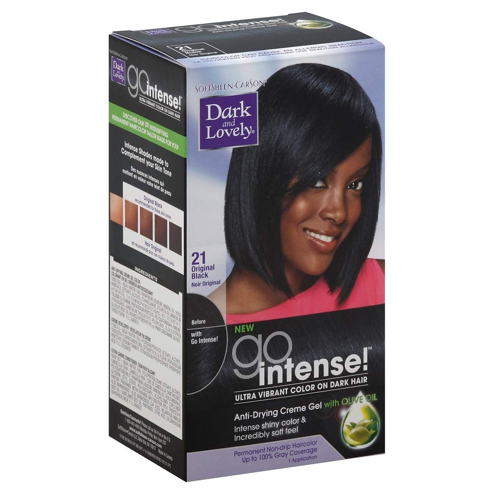 Dark & Lovely Go Intense! Permanent, Non-drip Haircolor
