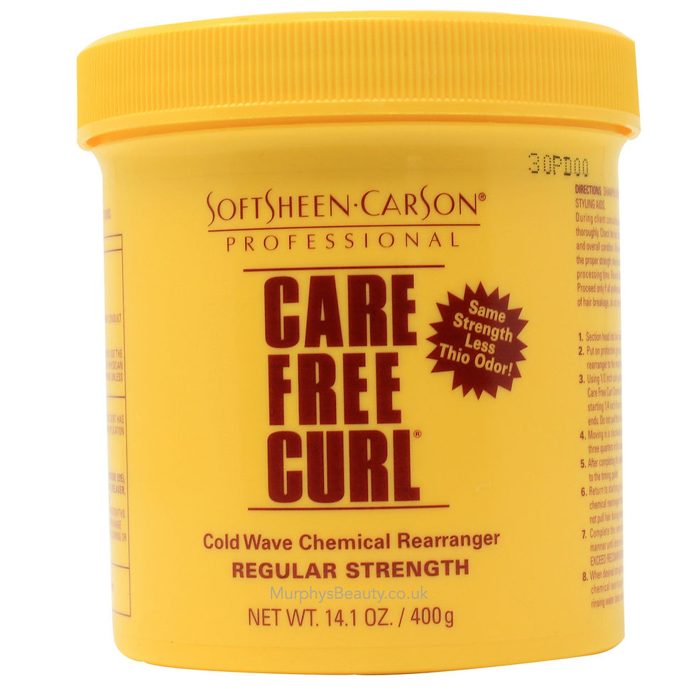Softsheen Carson Care Free Curl Cold Wave Chemical Rearranger, Regular, 14.1 oz.