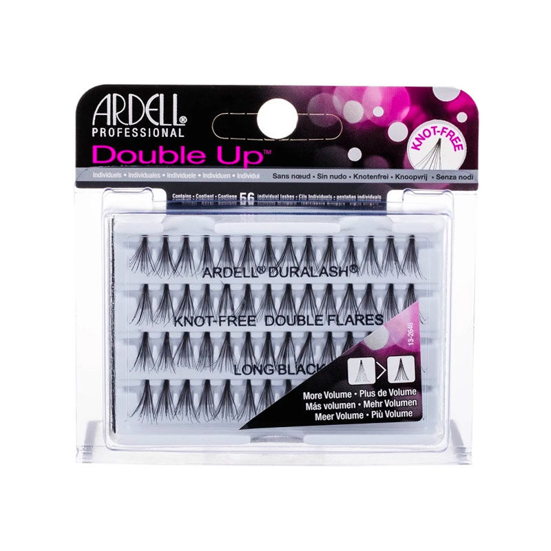 Ardell Double Up Duralash (Knot Free Double Flares), Long Black