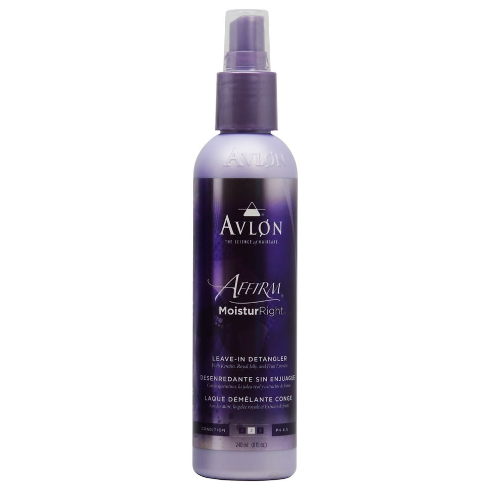 Avlon Affirm MoisturRight Leave-In Detangler, 8 oz.