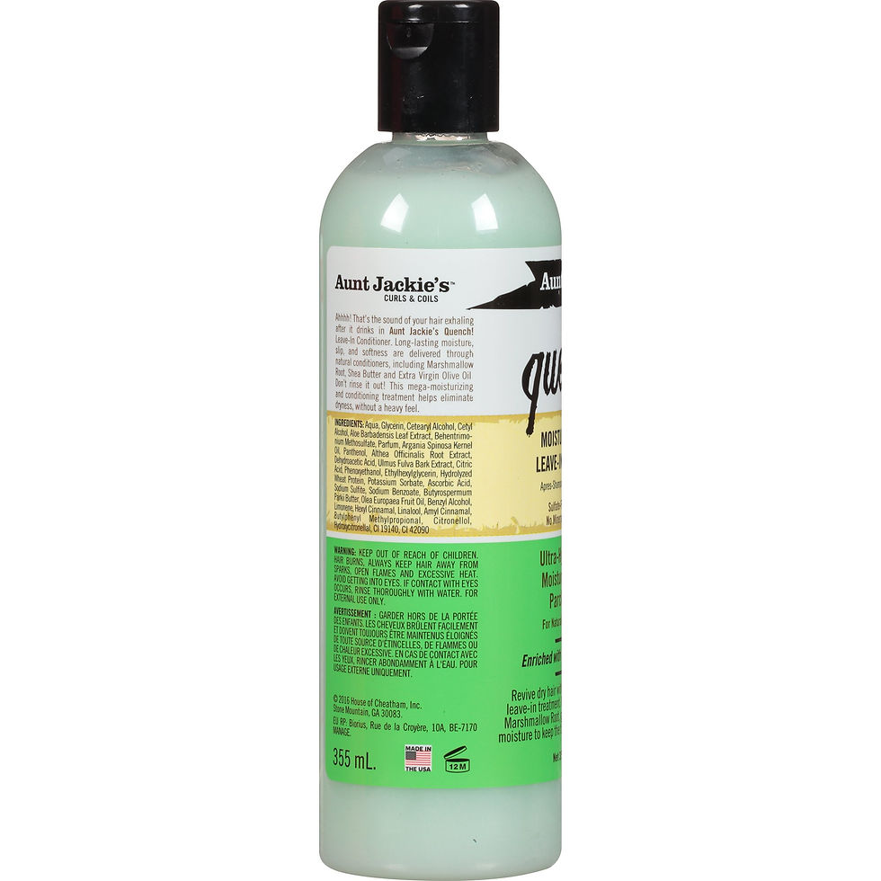 Thumbnail: Aunt Jackie's Quench! Moisture Intensive Leave-In Conditioner, 12 fl. oz.