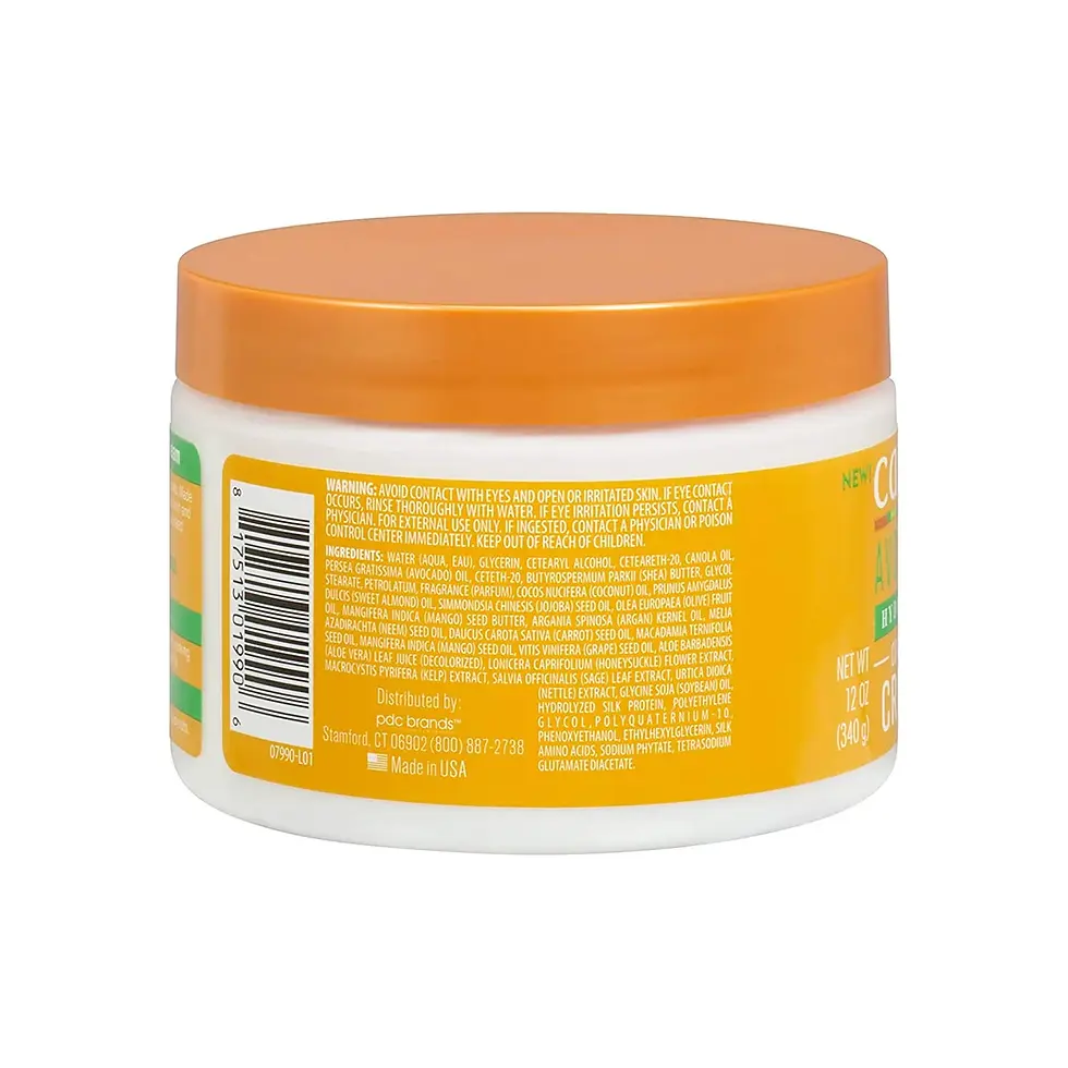 Thumbnail: Cantu Avocado Hydrating Curling Cream, 12 oz.