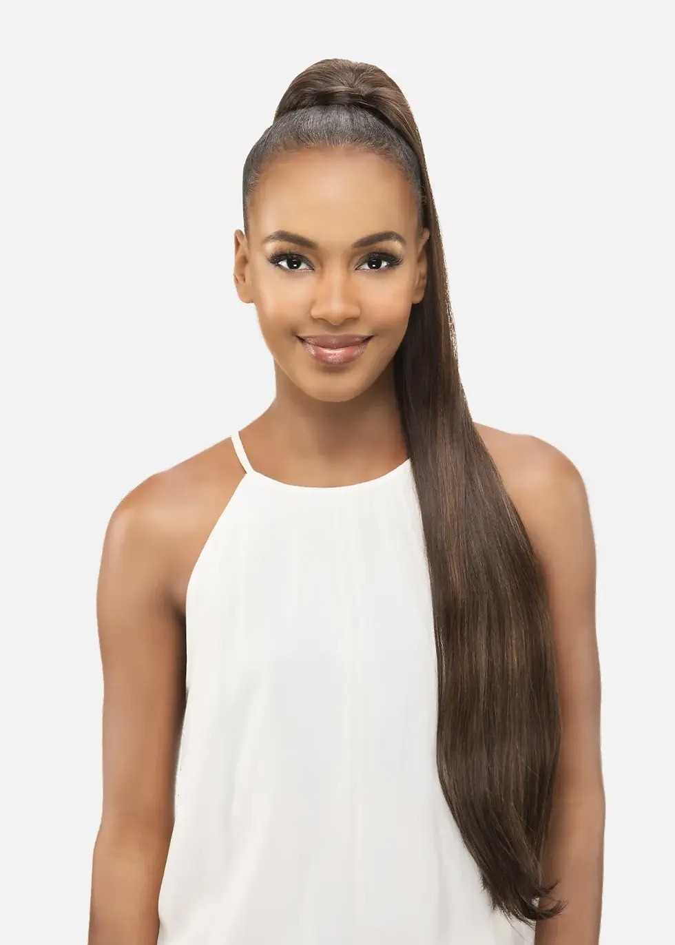 Thumbnail: Vivica A. Fox Draw String Ponytail PocketBun Extension PB181-V  31" Straight