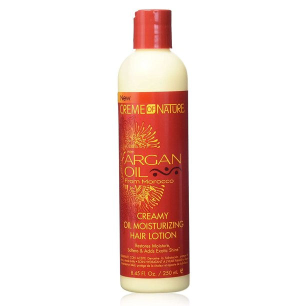 Creme of Nature Argan Oil Creamy Oil Moisturizing Hair Lotion, 8.45 fl. oz.