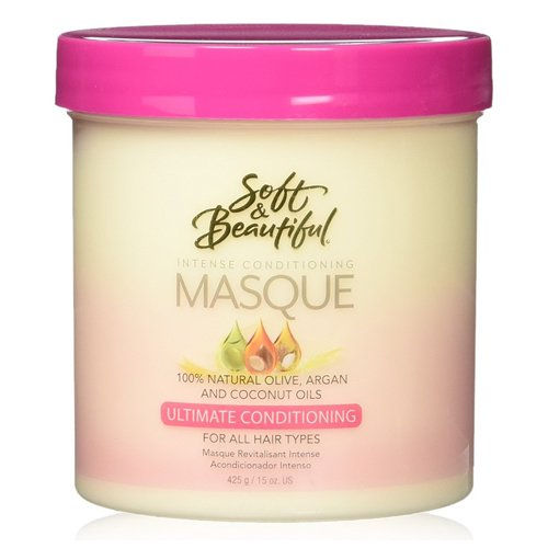 Soft & BeautifuI Intense Conditioning Masque, 15 oz.