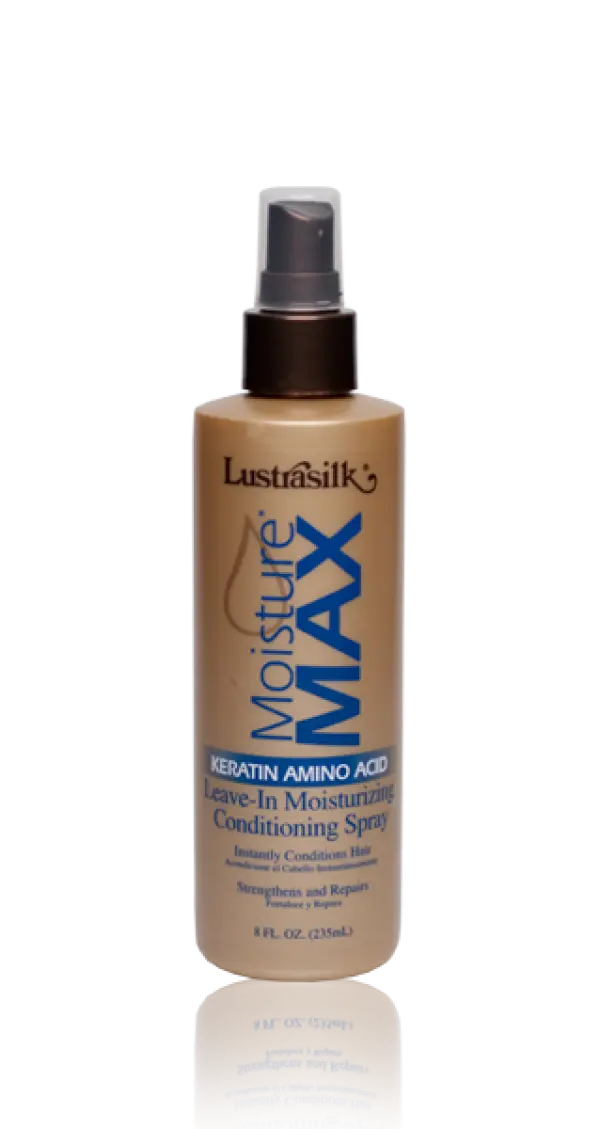 Lustrasilk Moisture MAX Leave-In Moisturizing Conditioning Spray 8 fl. oz.