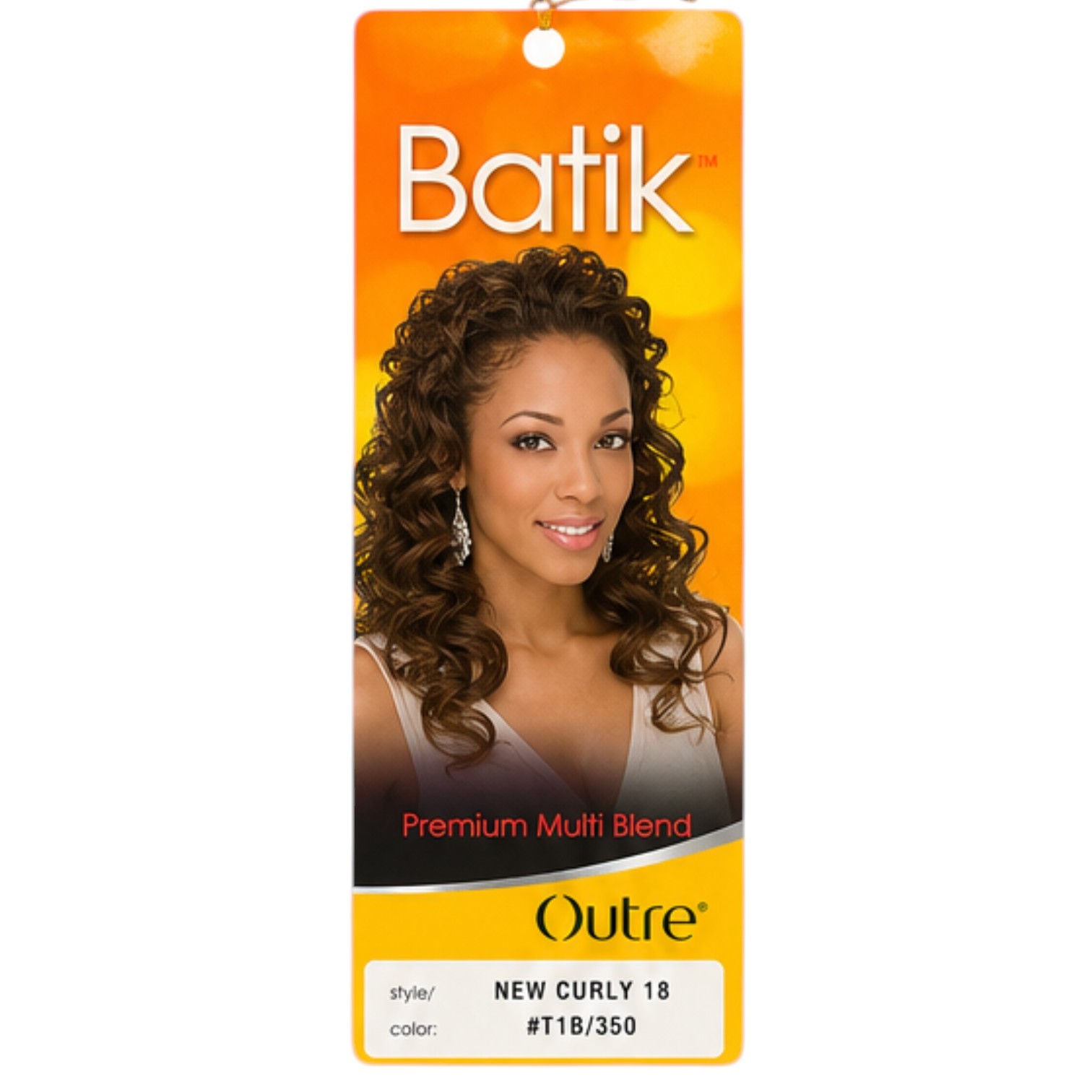 Outre Batik New Curly 100% Kanekalon Fiber Premium Multi Blend 18” T1B/350